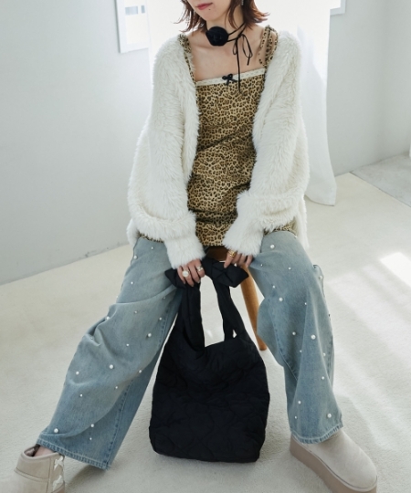 ローズモチーフミニキャミワンピース/MAJESTIC LEGON(マジェスティック