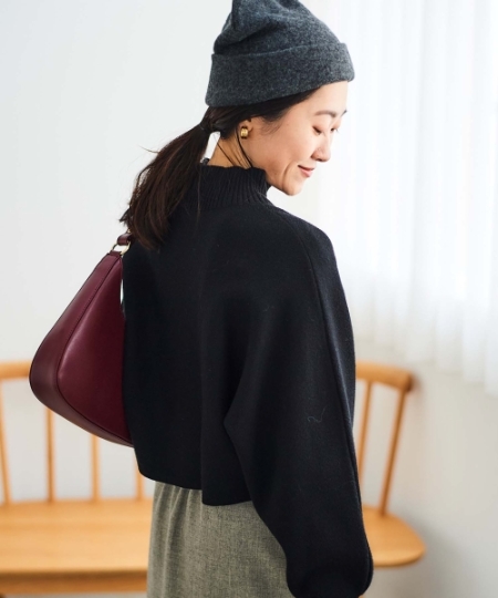 手洗い可能》3WAYレイヤードニット/le.coeur blanc(ルクールブラン