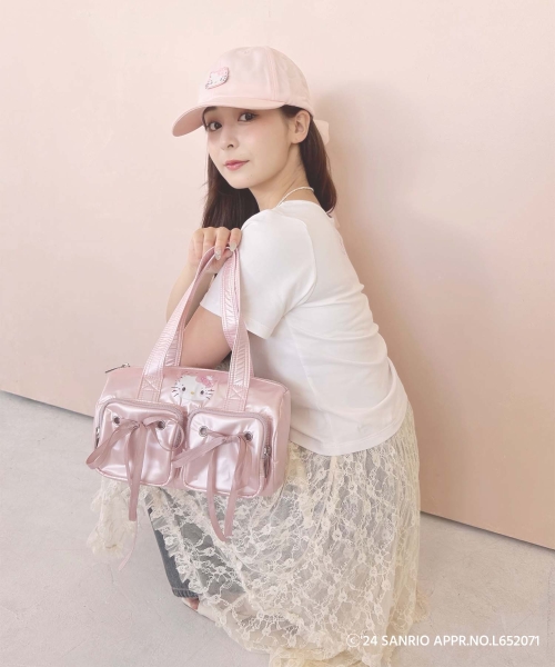 ハローキティ シャイニーリボンバッグ/MAJESTIC LEGON