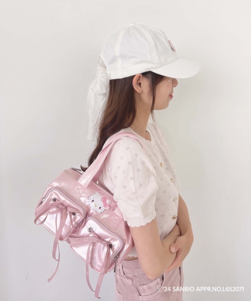 ハローキティ シャイニーリボンバッグ/MAJESTIC LEGON