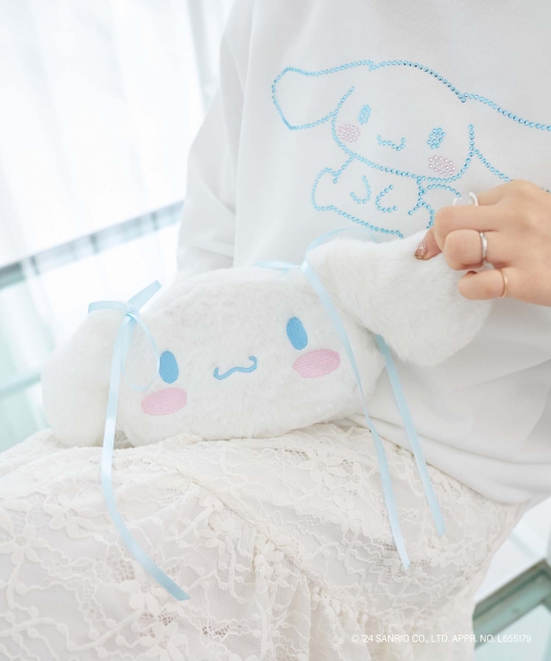 シナモロール ふわふわポーチ/MAJESTIC LEGON(マジェスティックレゴン