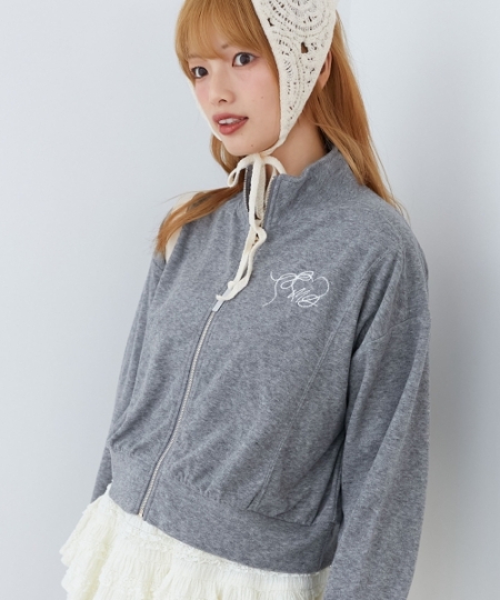 ベロアトラックジャケット/MAJESTIC LEGON(マジェスティックレゴン