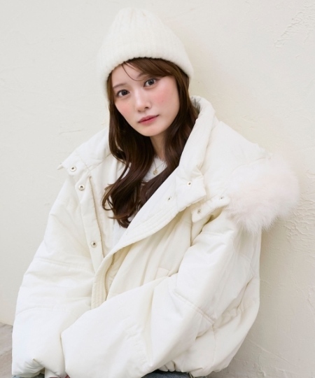 2way中綿フードブルゾン/MAJESTIC LEGON(マジェスティックレゴン