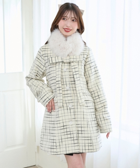 マルチwayリボンミディコート/MAJESTIC LEGON(マジェスティックレゴン