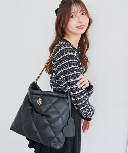 ハートポーチセットキルティングバッグ/MAJESTIC LEGON