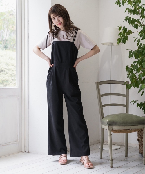 ショルダーリボンサロペット/MAJESTIC LEGON(マジェスティックレゴン