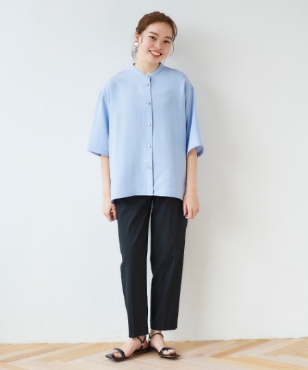 2WAYジョーゼットブラウス/le.coeur blanc(ルクールブラン)｜ルクール