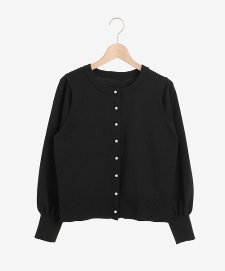 パールボタンニットカーディガン/le.coeur blanc(ルクールブラン