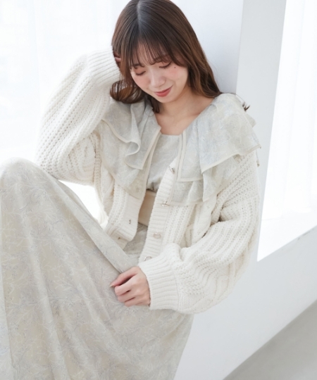 ダブルカラーコルセットワンピース/MAJESTIC LEGON(マジェスティック