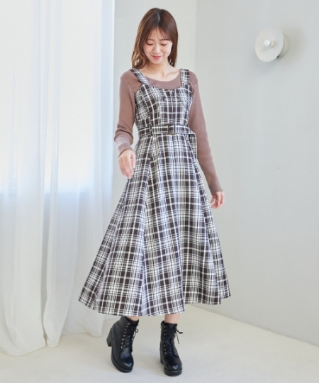 2way肩あきケープセットニット/MAJESTIC LEGON(マジェスティックレゴン