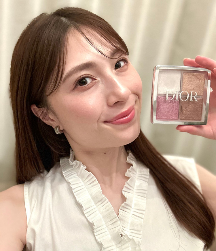 お肌綺麗！」と褒められちゃう、DIORフェイスグロウパレット#美容部