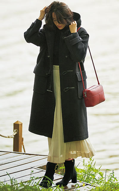 アラフィーの優秀コート⑥】＜イレーヴ＞モード感をほどよくトッピング