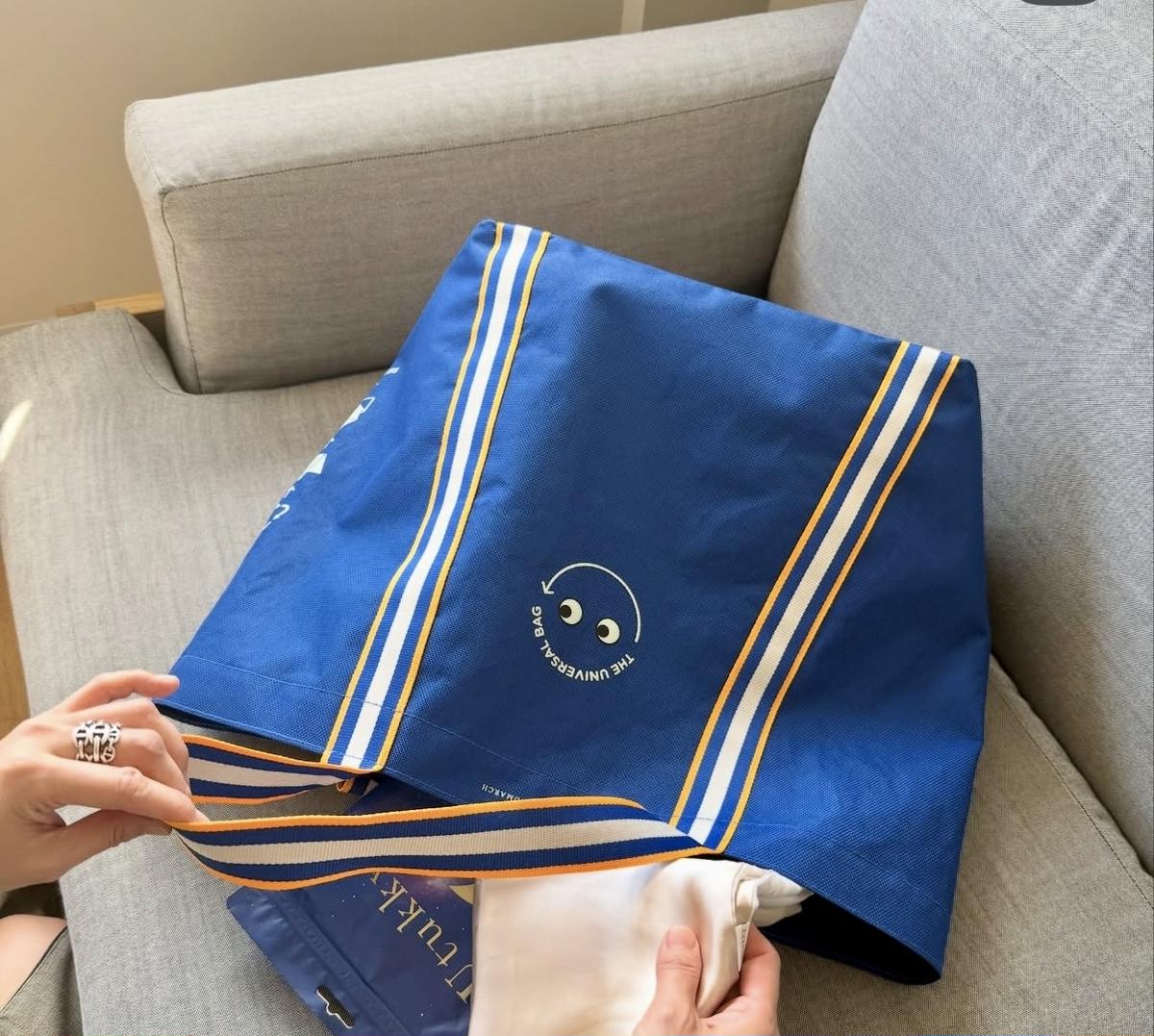 アニヤ・ハインドマーチ コラボ エコバッグにミニサイズ登場♪｜Web