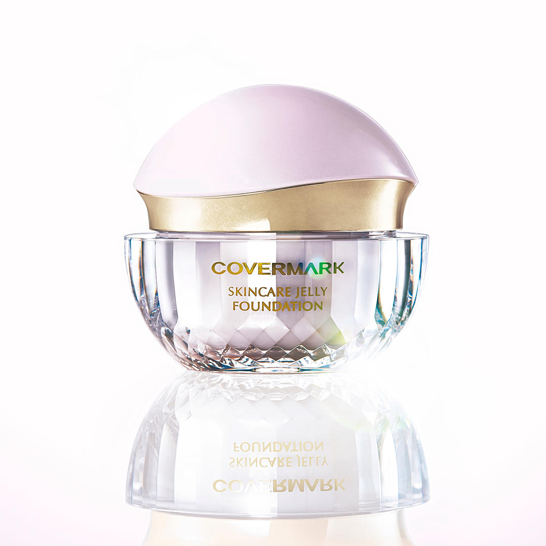 カバーマーク」のぷるぷる弾力ジェリーが味方】“ごきげんハリツヤ肌”が