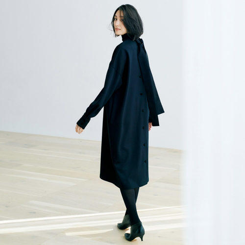 大ヒットボウタイワンピースが着心地アップして、再登場！ ｜Web eclat