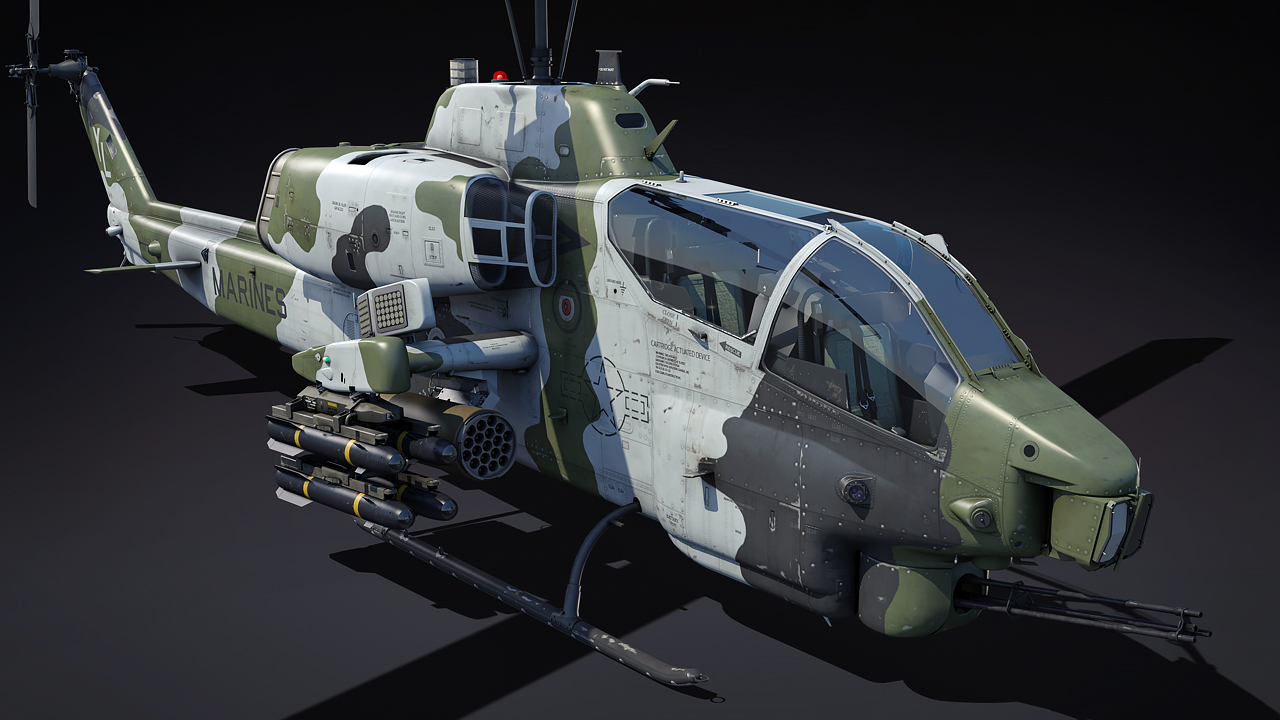 AH-1W スーパーコブラ：毒を持った海兵隊 - War Thunder （ウォー