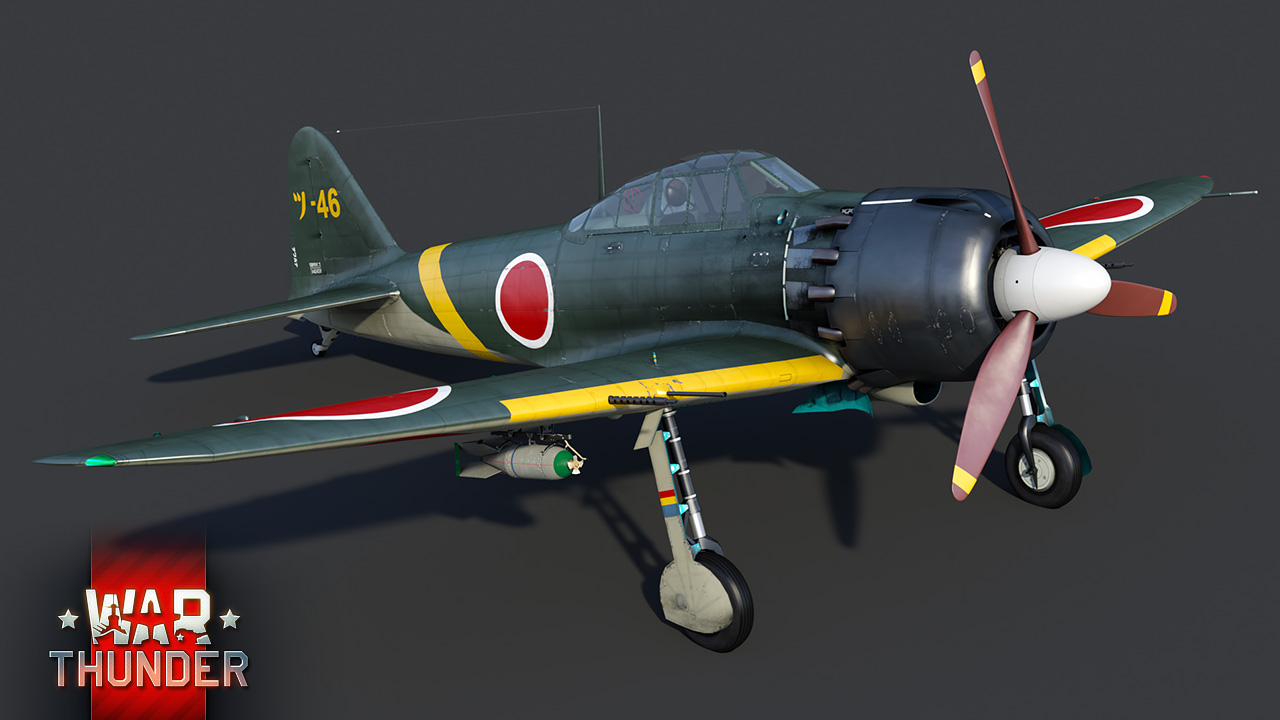 零式艦上戦闘機五二型丙：改新の侍 - War Thunder （ウォーサンダー