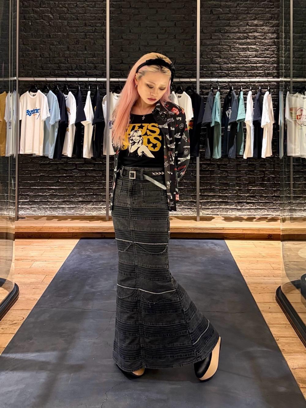 ROCK HAPPENING柄 コンパクトシャツ|HYSTERIC GLAMOUR WOMEN