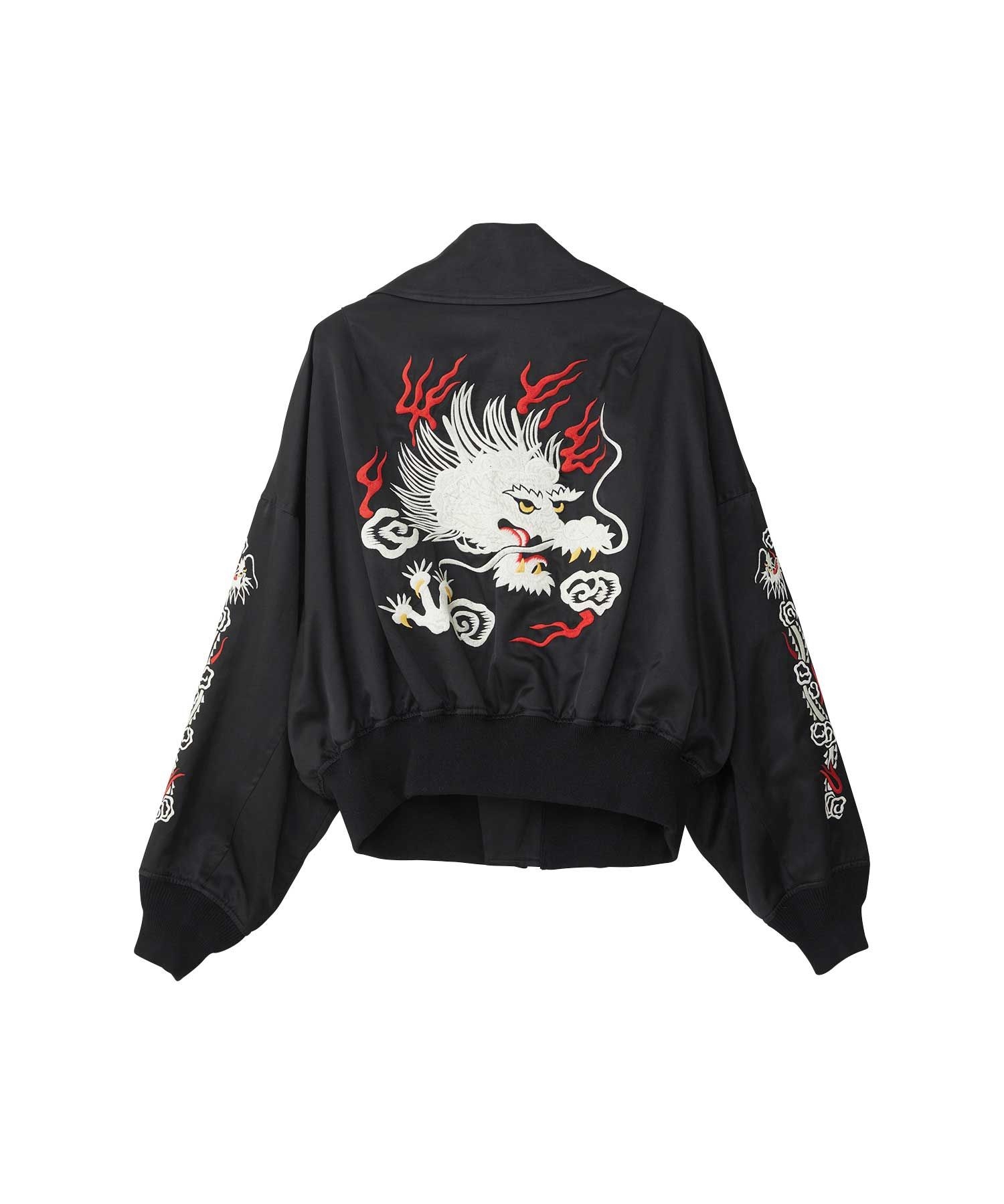 DRAGON刺繍 ライダーススカジャン|HYSTERIC GLAMOUR WOMEN | HYSTERIC