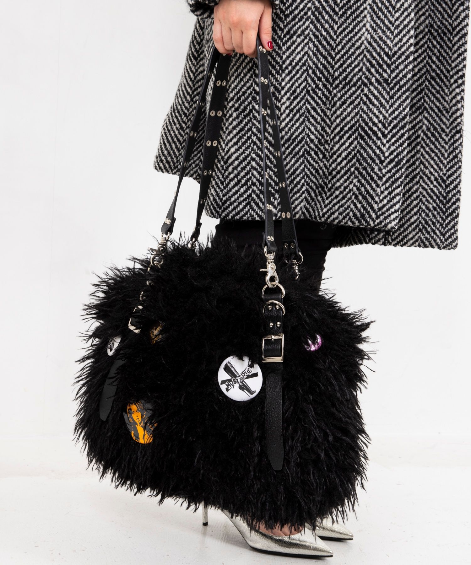 ゆ*ら様 コヤンイサムチョン 薔薇柄クラウディちゃん ブラックファー