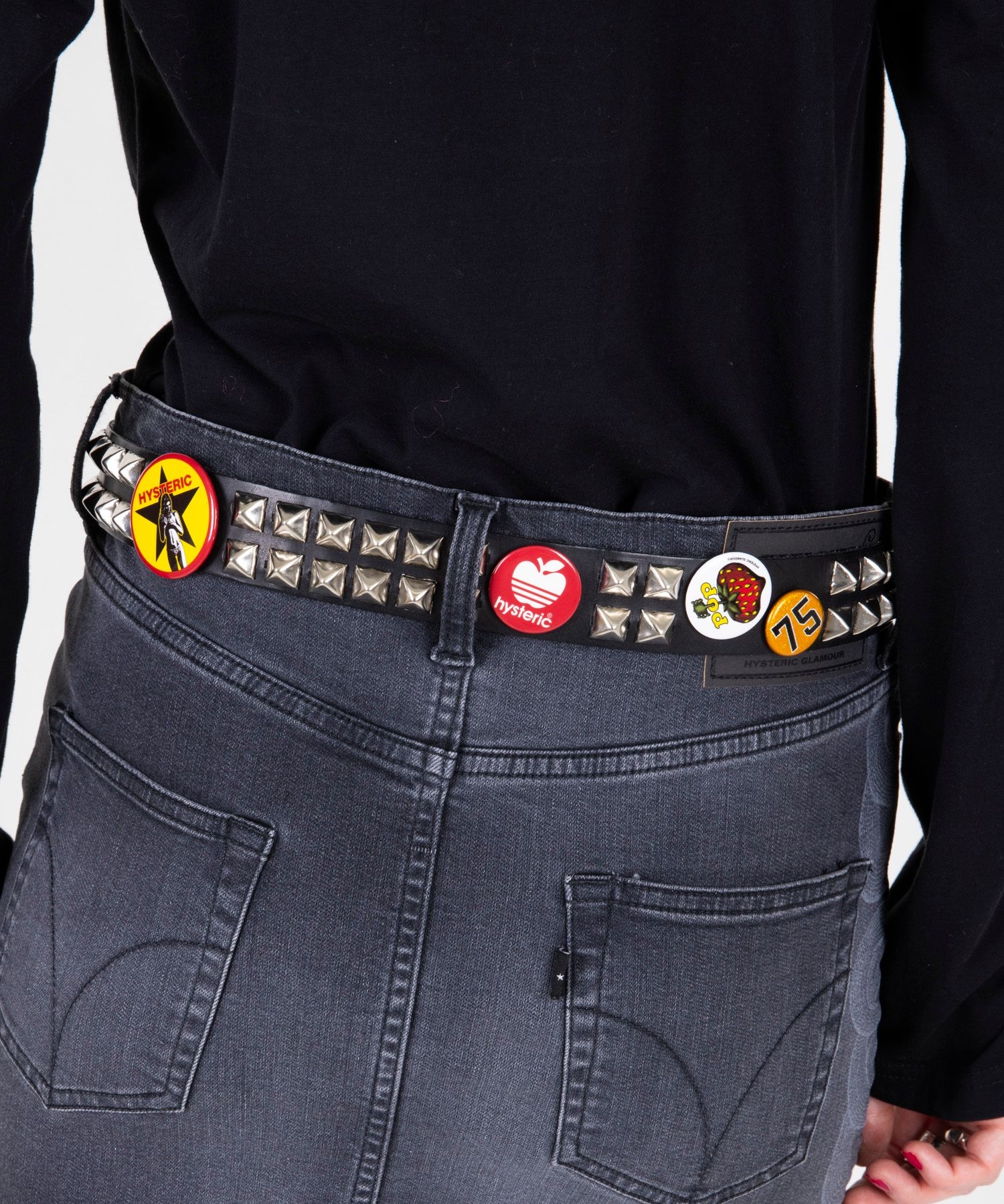STUDS BADGES FEVER ベルト|HYSTERIC GLAMOUR WOMEN | HYSTERIC