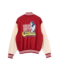 SMOKING GIRLワッペン スタジャン|HYSTERIC GLAMOUR MEN | HYSTERIC