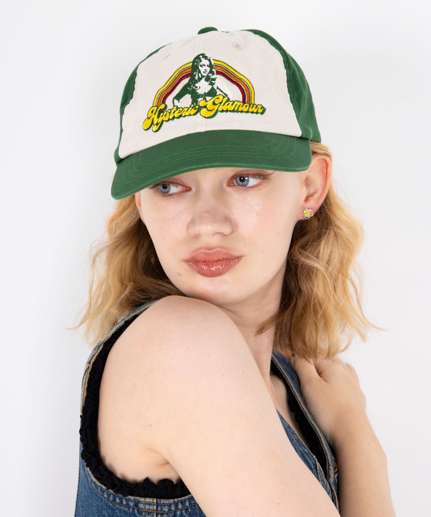 HG RAINBOW刺繍 キャップ|HYSTERIC GLAMOUR MEN | HYSTERIC GLAMOUR