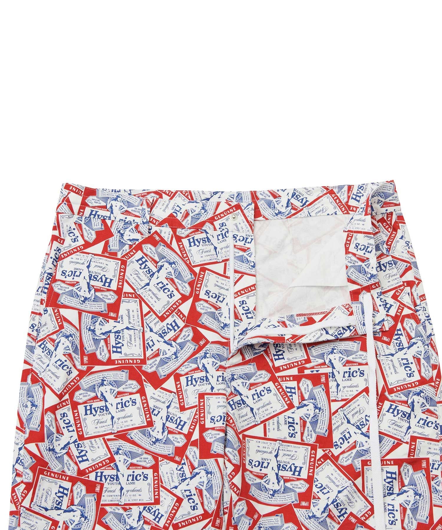 ヒステリックグラマー 水陸両用 2way スイムショーツ M 総柄パンツ