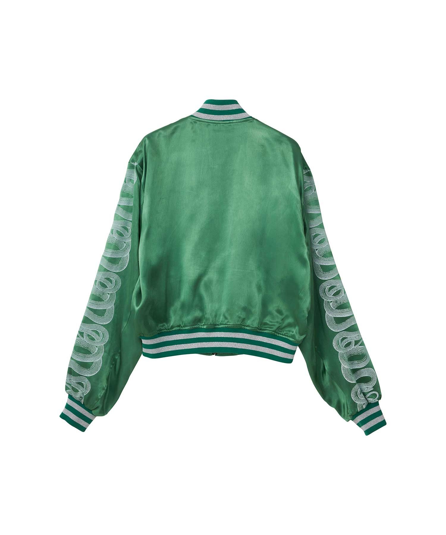 SNAKE LOOP スカジャン|HYSTERIC GLAMOUR WOMEN | HYSTERIC GLAMOUR