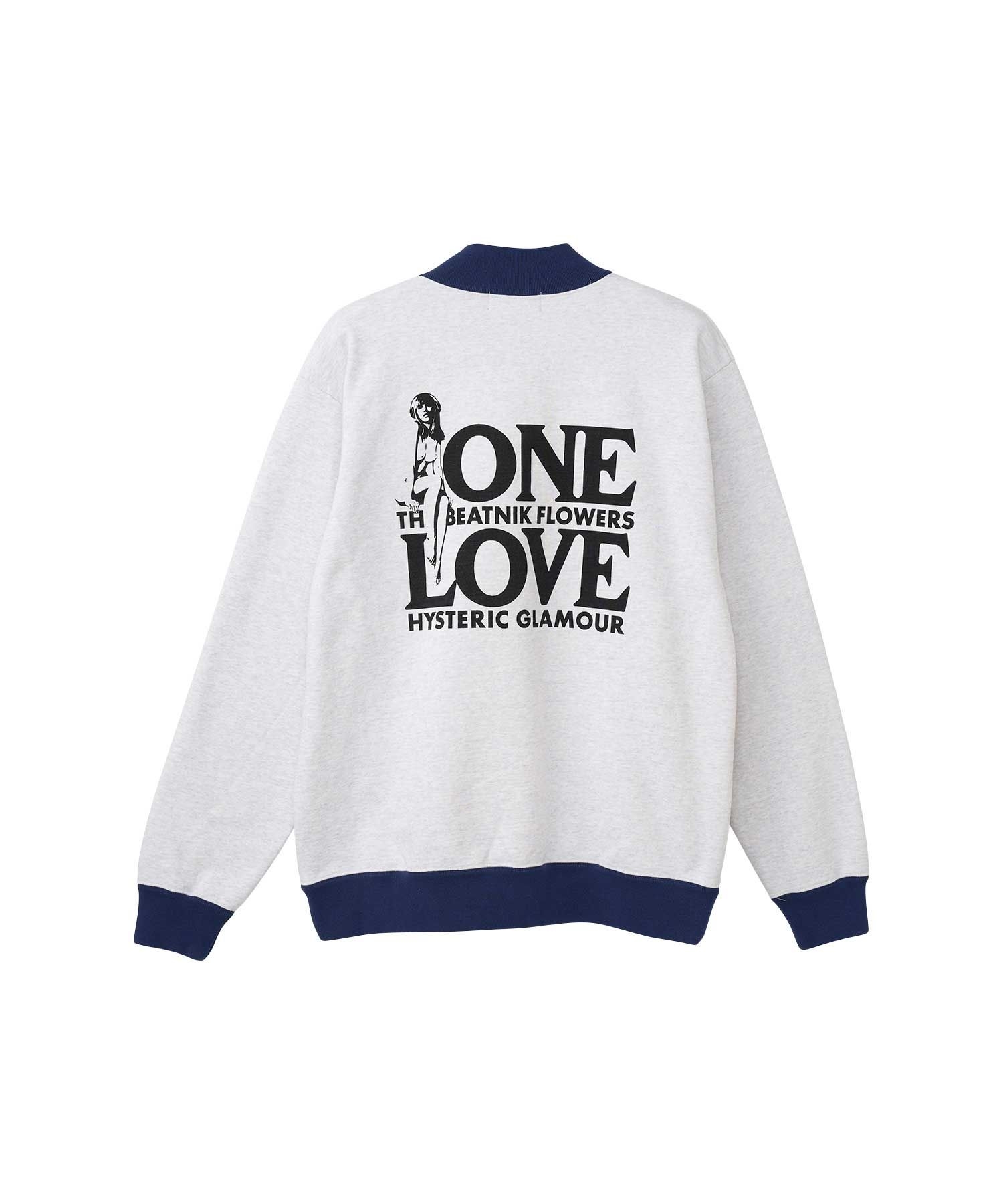 ONE LOVE スウェット|HYSTERIC GLAMOUR MEN | HYSTERIC GLAMOUR ONLINE
