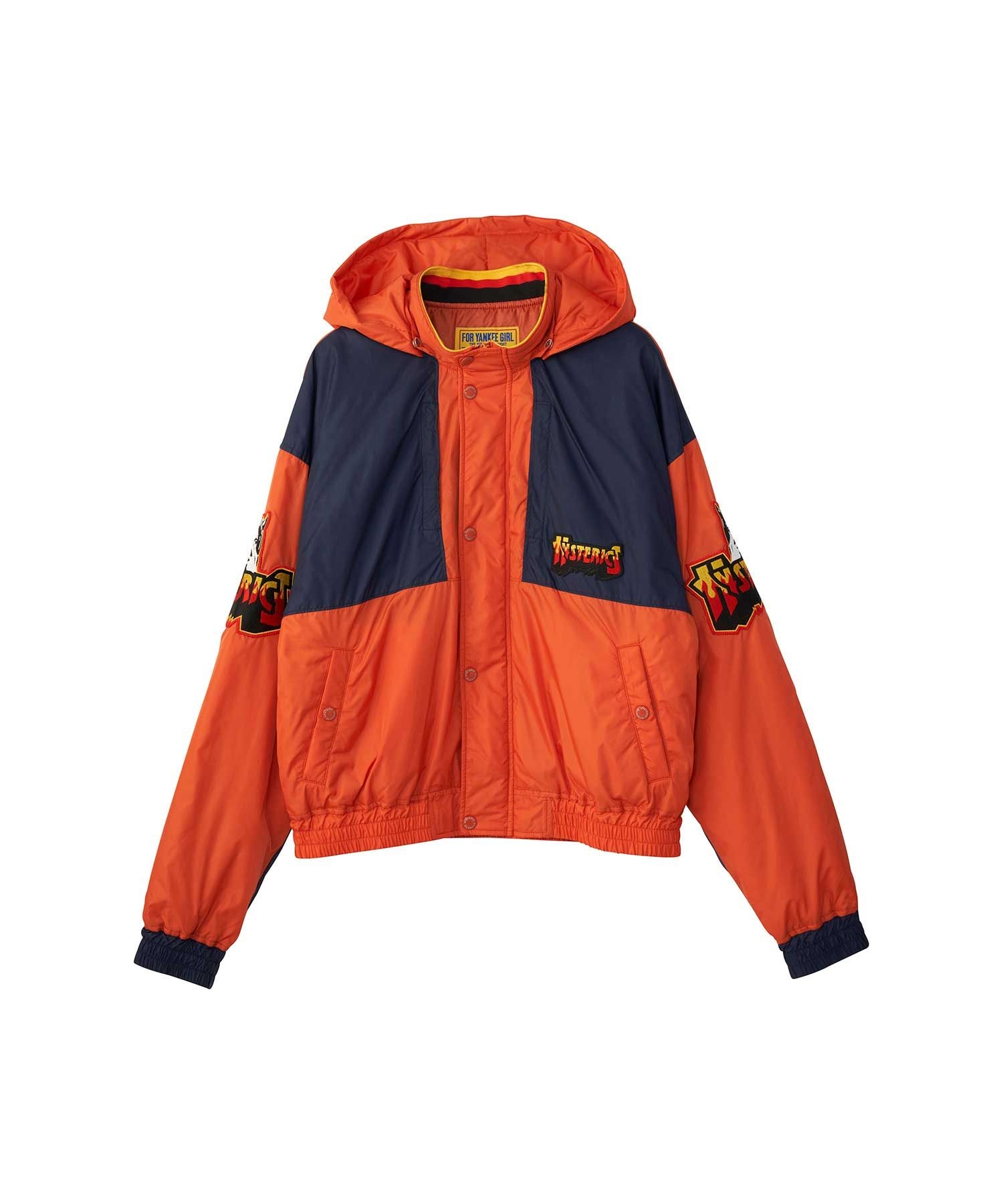 BAD ASS FIRE フードブルゾン|HYSTERIC GLAMOUR WOMEN | HYSTERIC