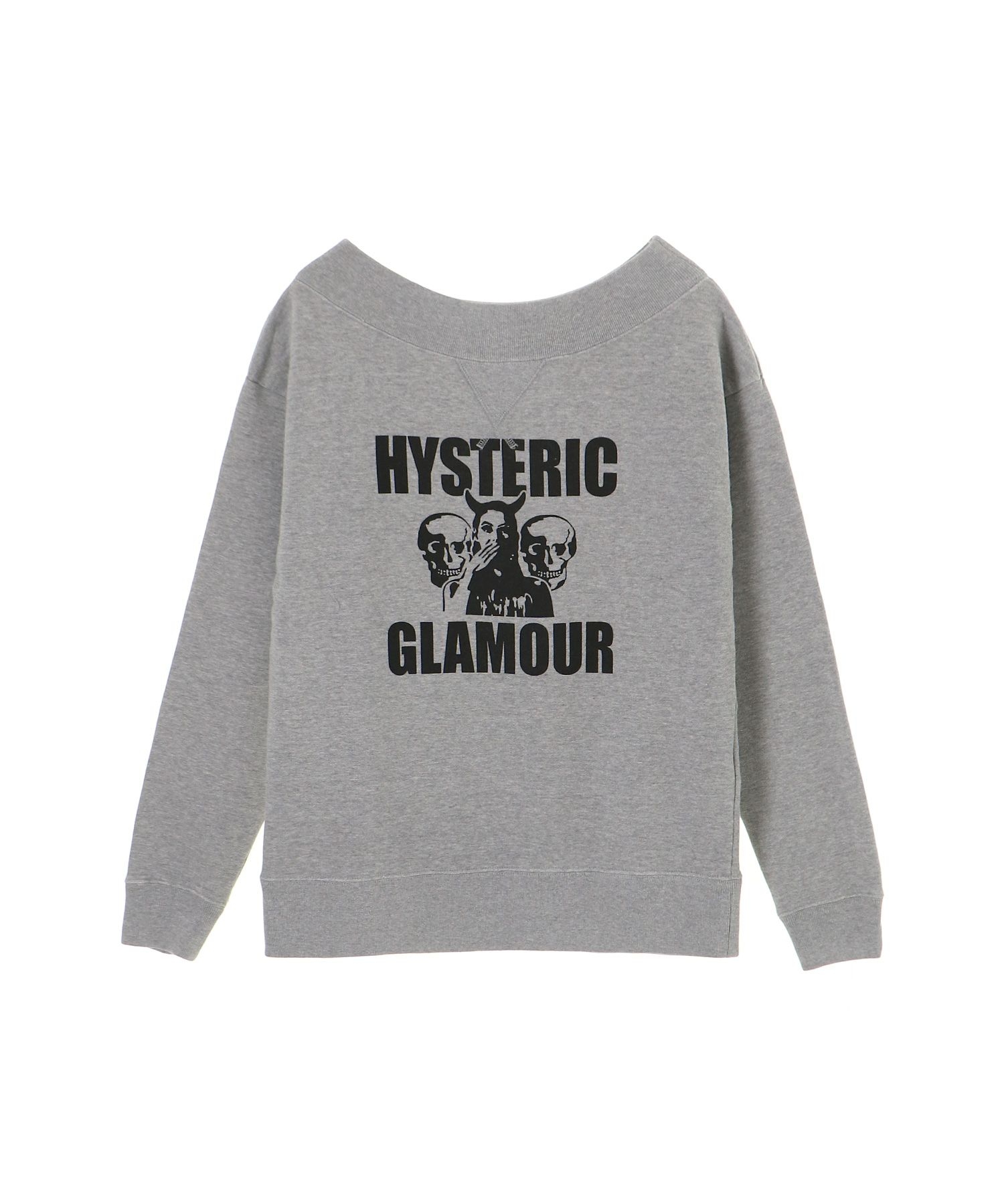 EVIL SKULL スウェット|HYSTERIC GLAMOUR WOMEN | HYSTERIC GLAMOUR
