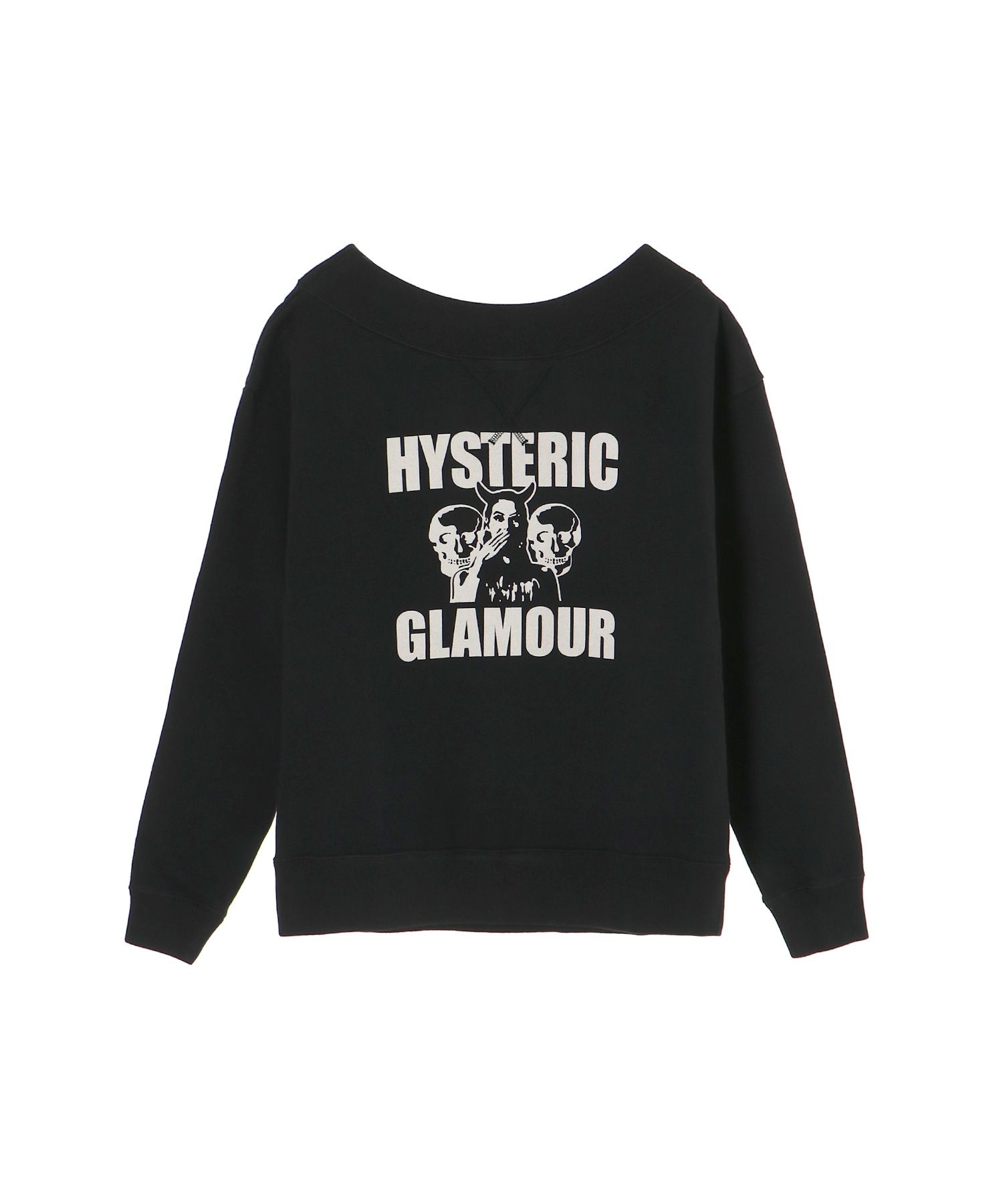 EVIL SKULL スウェット|HYSTERIC GLAMOUR WOMEN | HYSTERIC GLAMOUR