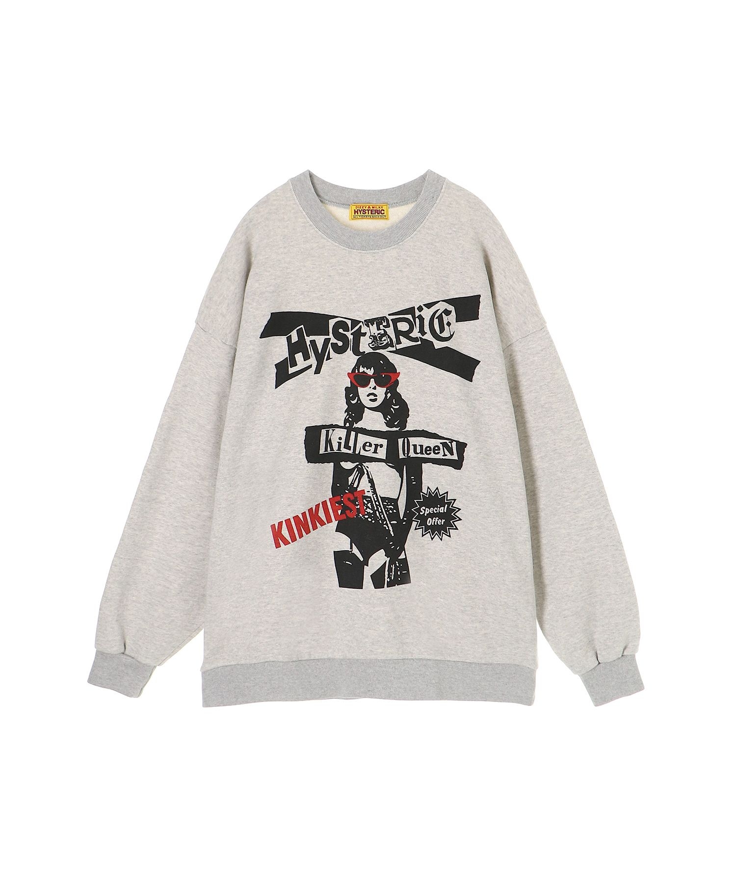 SPECIAL OFFER オーバーサイズスウェット|HYSTERIC GLAMOUR WOMEN