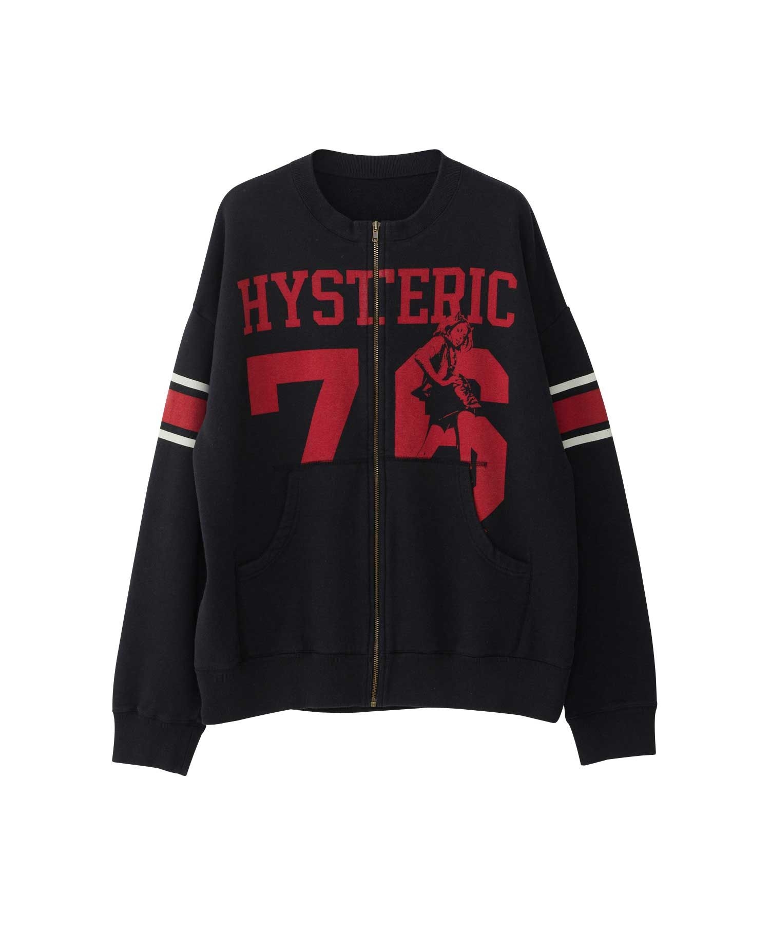 HYSTERIC 76 オーバーサイズジャンパー|HYSTERIC GLAMOUR WOMEN