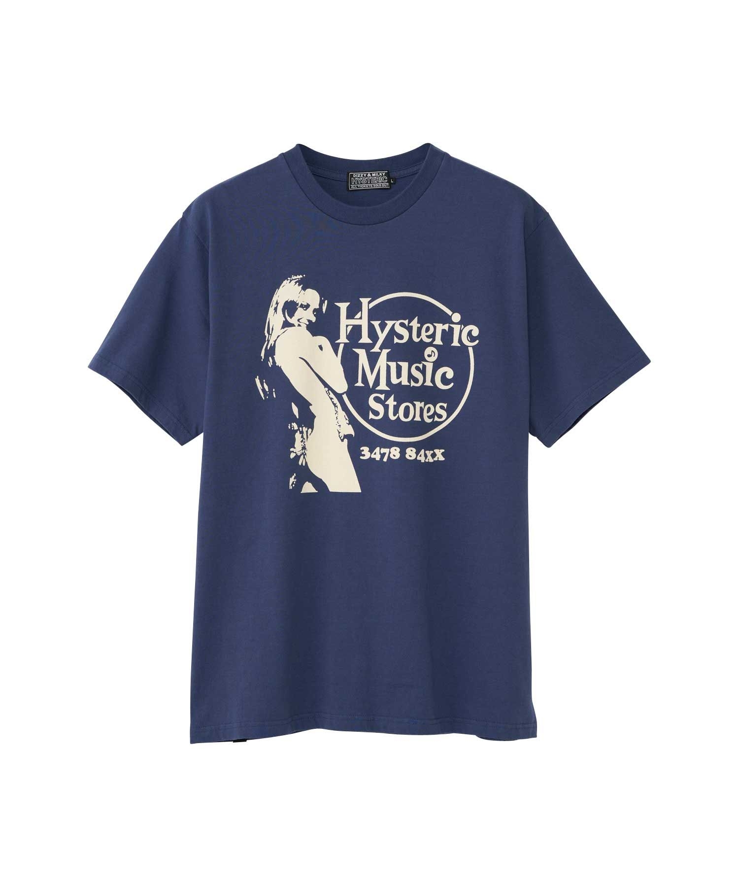 MUSIC STORES Tシャツ|HYSTERIC GLAMOUR MEN | HYSTERIC GLAMOUR