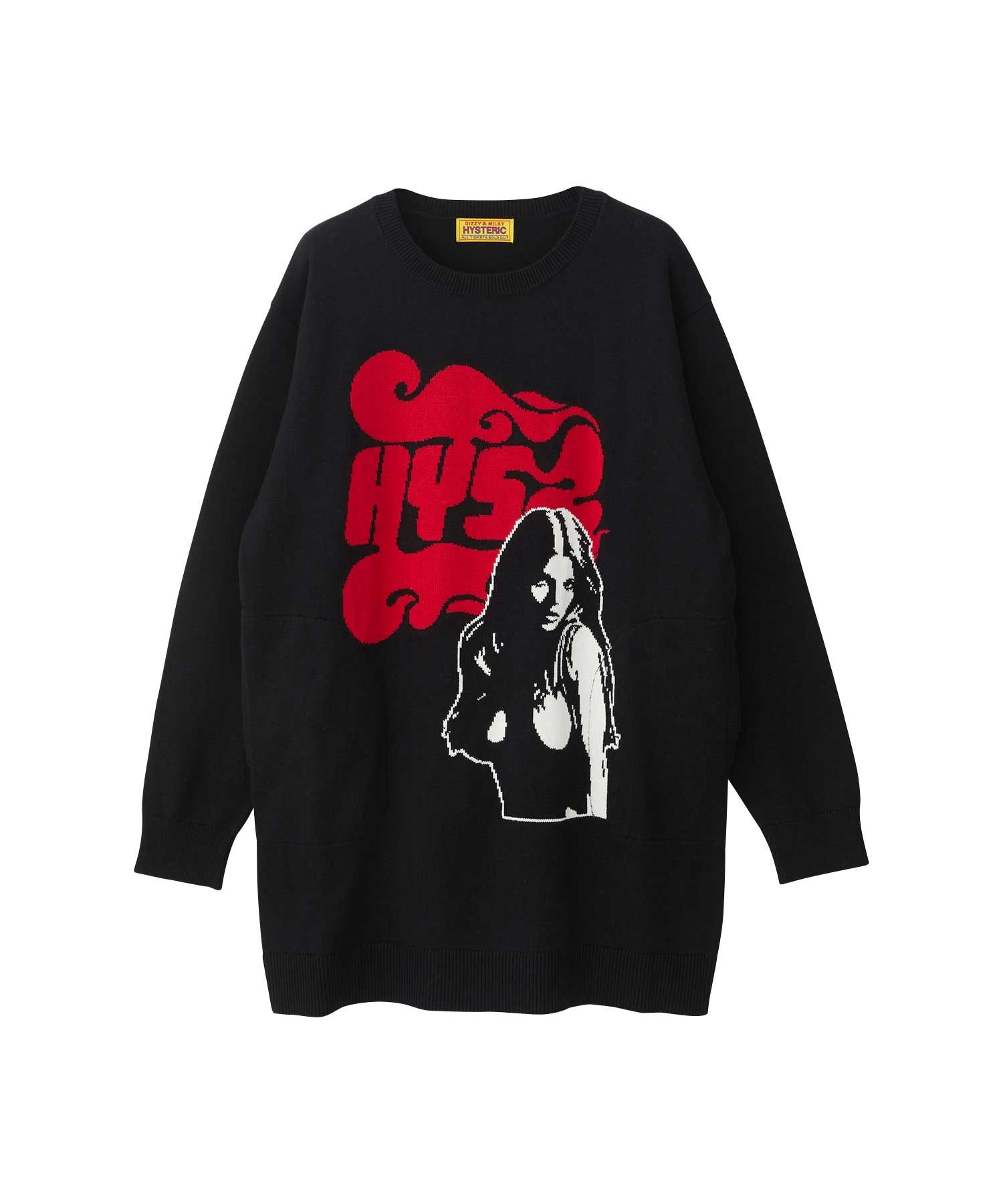 FLAME WOMAN編込 ワンピース|HYSTERIC GLAMOUR WOMEN | HYSTERIC