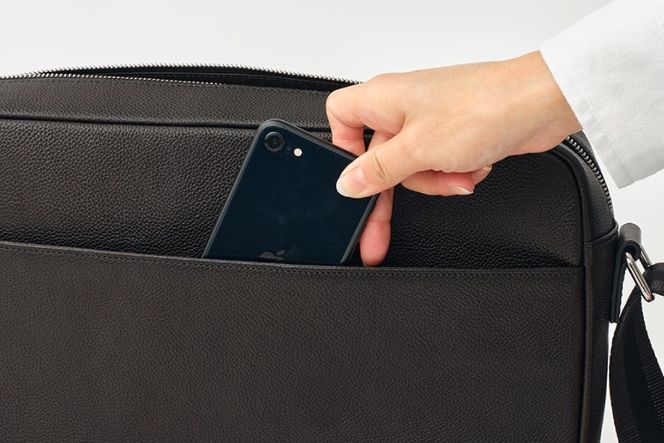 SOMES バッグ ショルダーバッグ L （ブラック） SU-21 [ソメスサドル