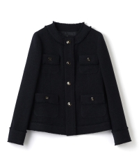 ファンシーツィードノーカラージャケット|LANVIN COLLECTION | LANVIN