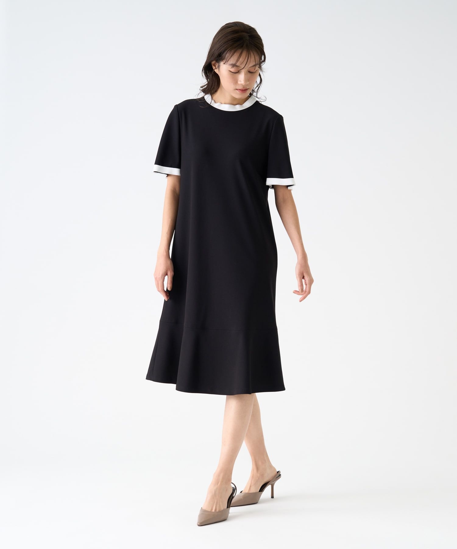 パイピングワンピース|LANVIN COLLECTION | LANVIN COLLECTION