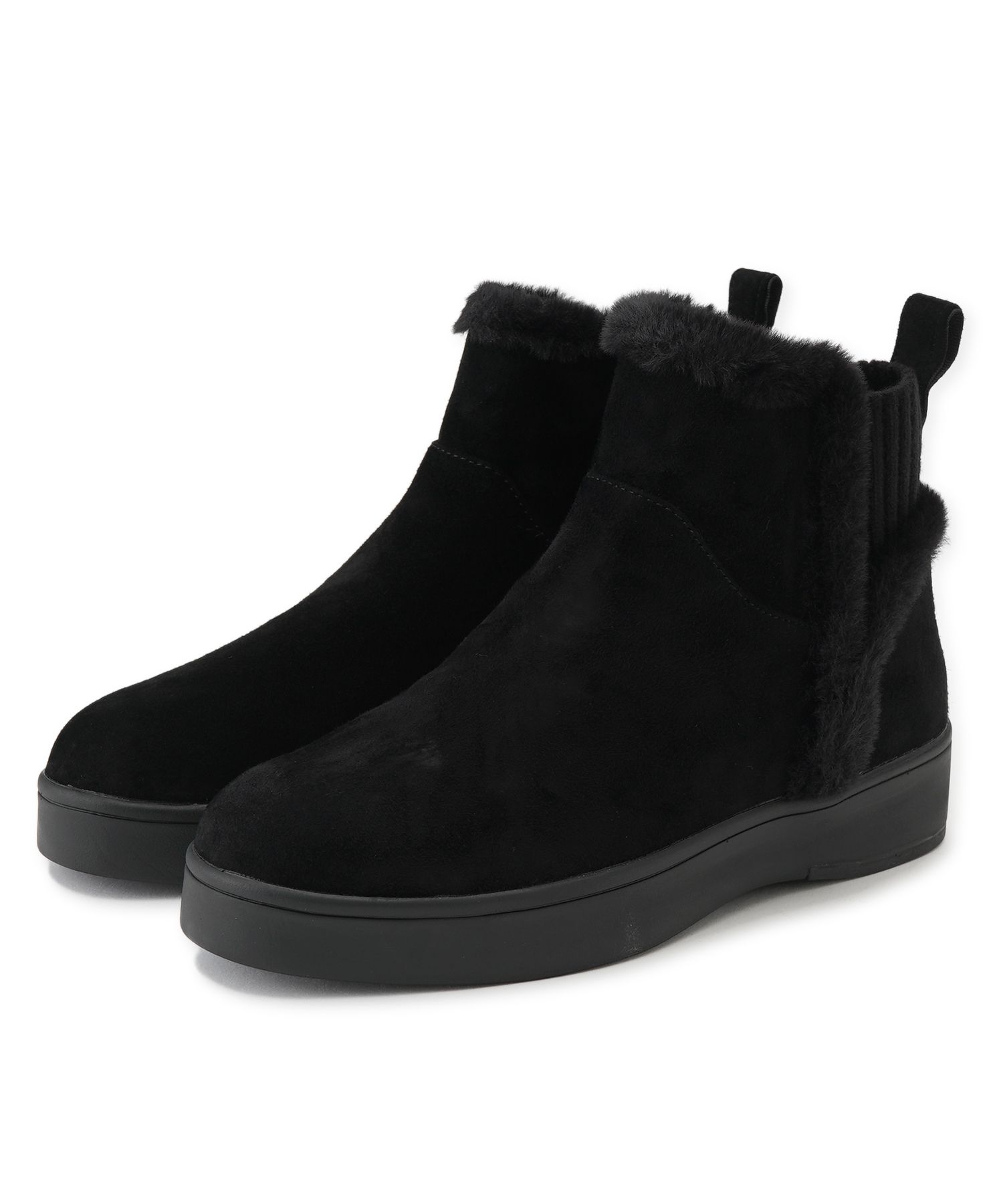 22.5～23.5cm】バックゴアボアショートブーツ|LANVIN COLLECTION