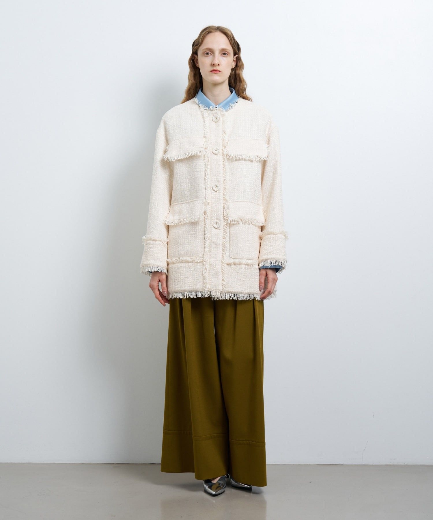 ファンシーツイードジャケット|LANVIN en Bleu | LANVIN en Bleu