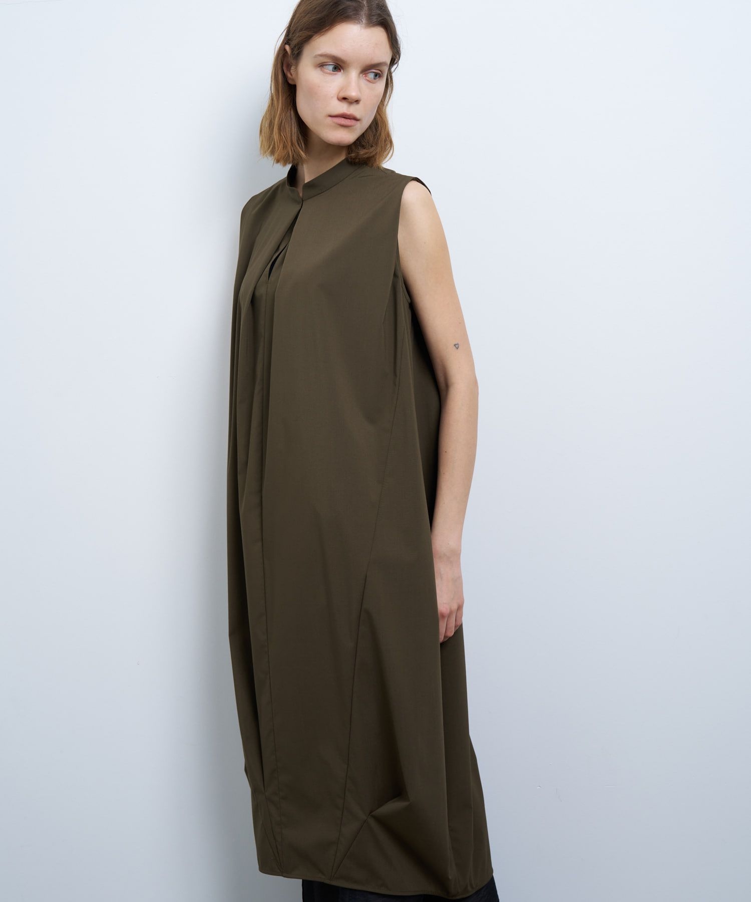 手洗い可】ソフトタイプライターコクーンワンピース|LANVIN en Bleu