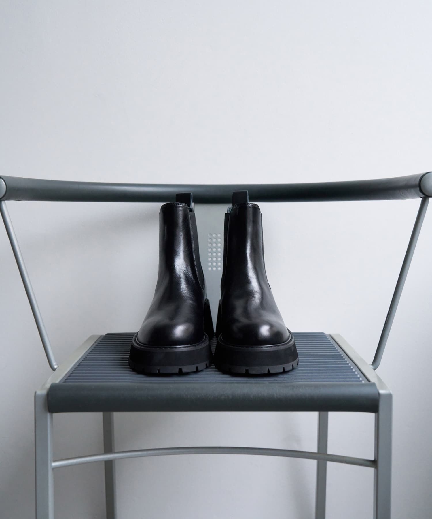 レザーサイドゴアブーツ|LANVIN en Bleu | LANVIN en Bleu | ランバン