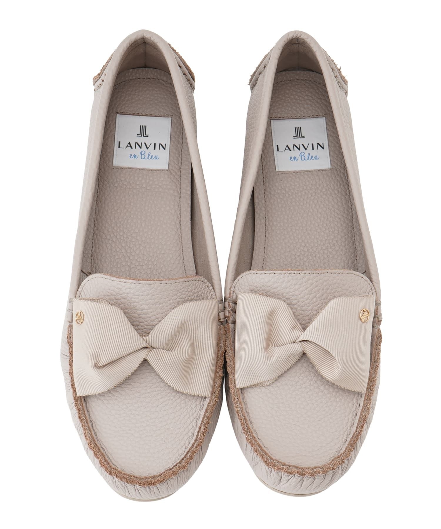 リボンモチーフソフトモカシン|LANVIN en Bleu | LANVIN en Bleu