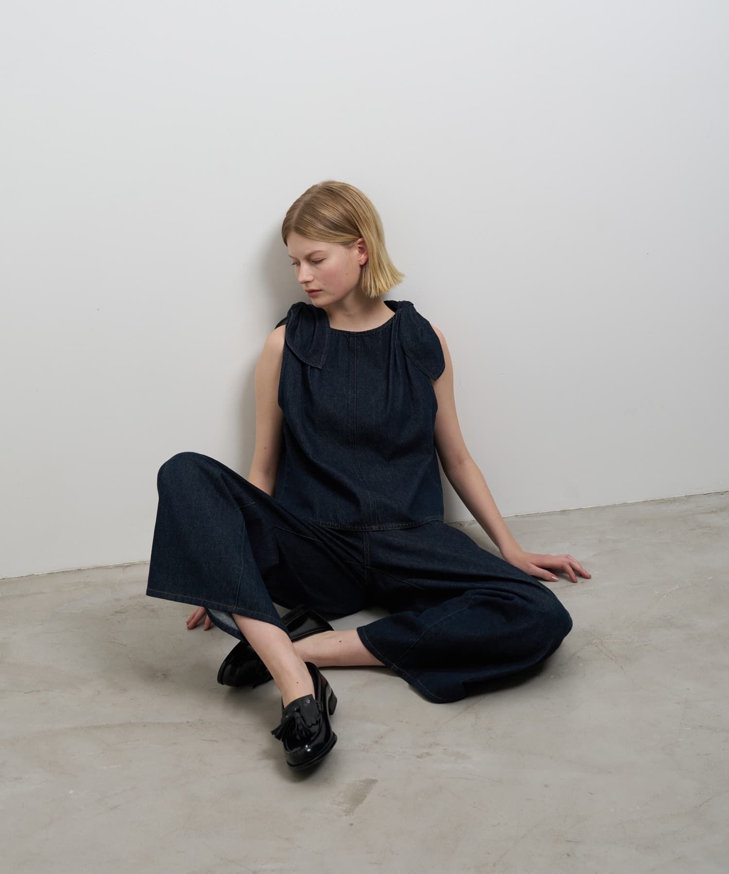 23.0～24.0cm】HARUTA キルトタッセルローファー|LANVIN en Bleu