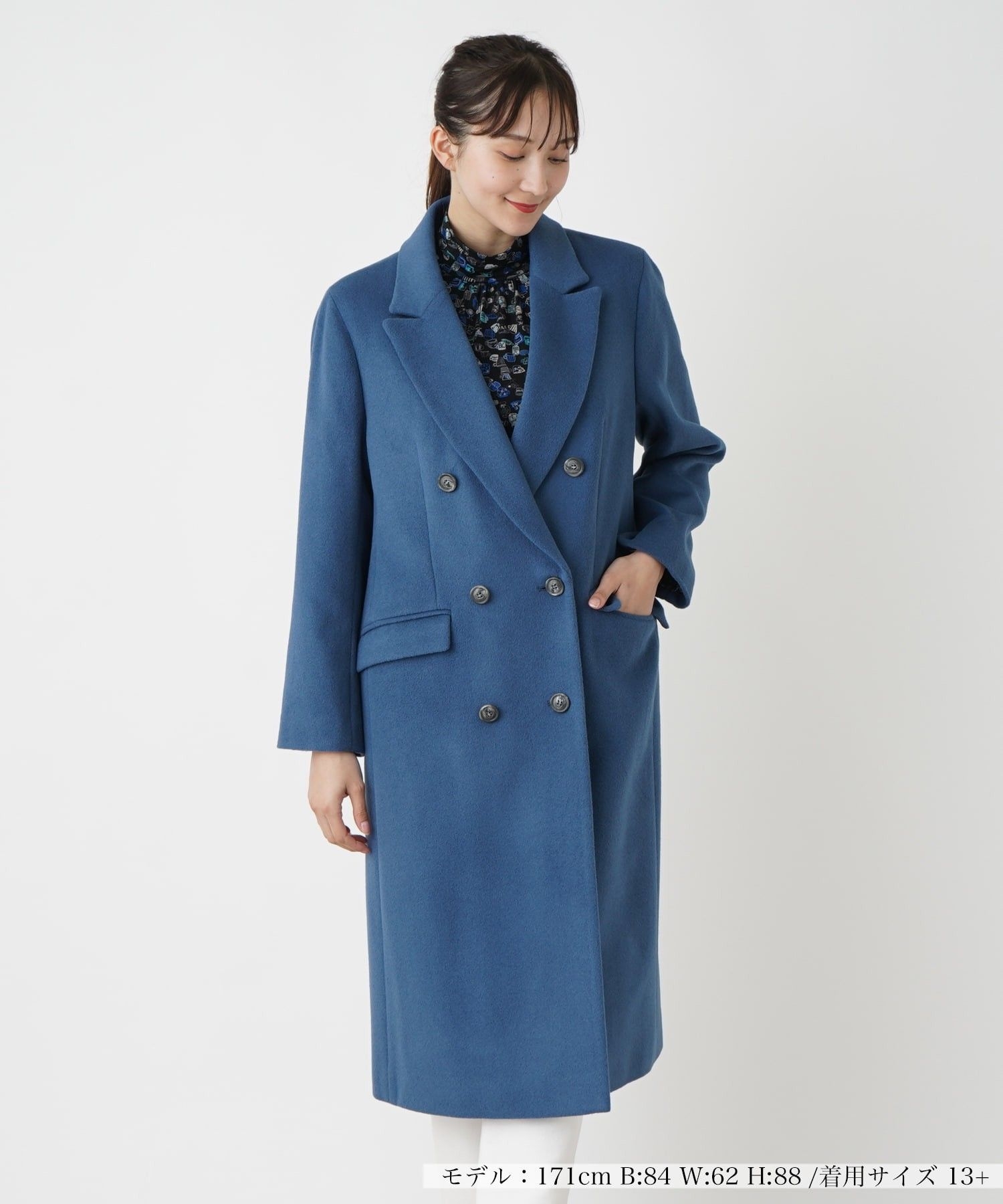 ダブルチェスターコート【BOURGE】|レリアン プラスハウス | レリアン