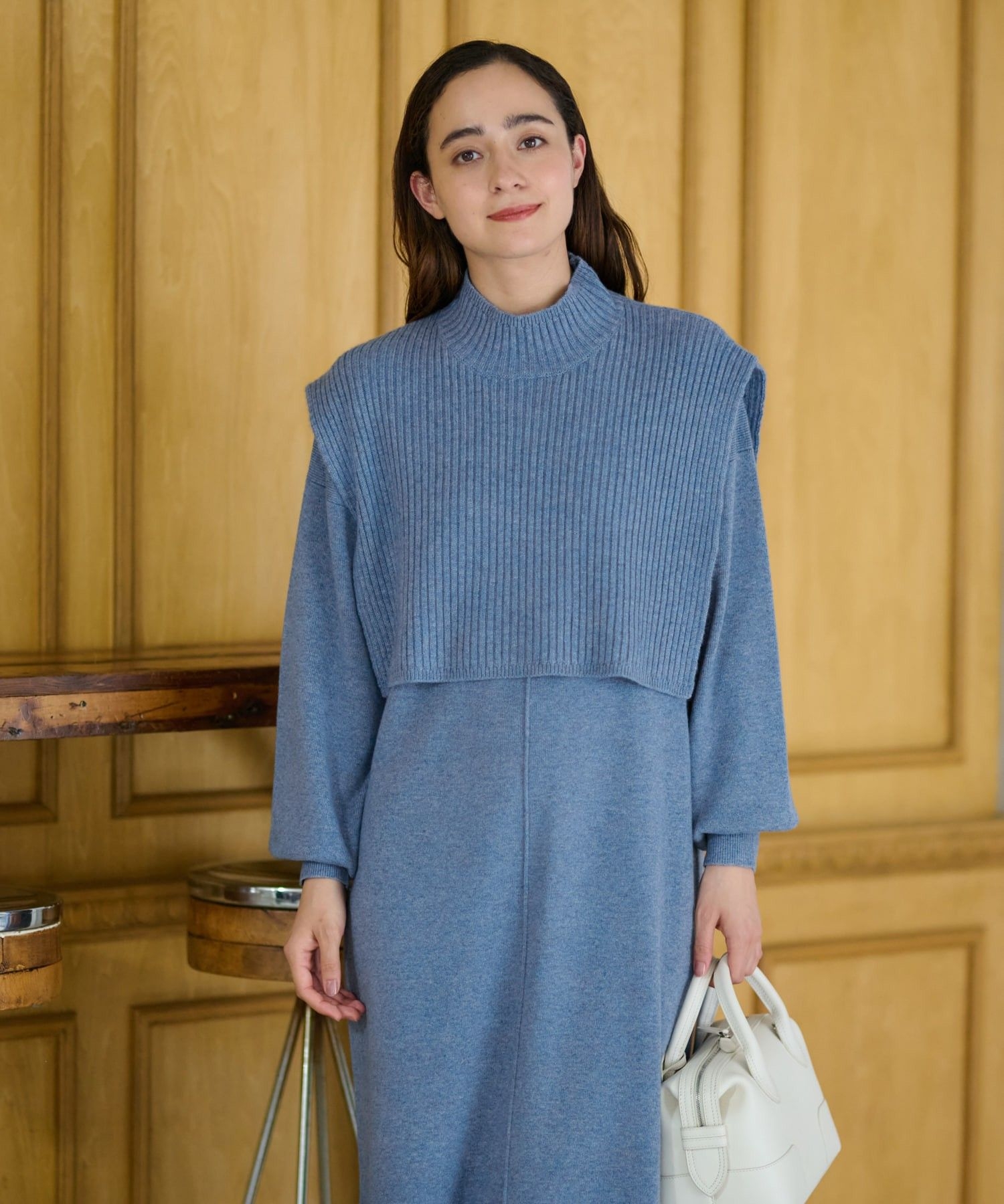 3WAY ニットのワンピースアンサンブル|キャラ・オ・クルス | レリアン