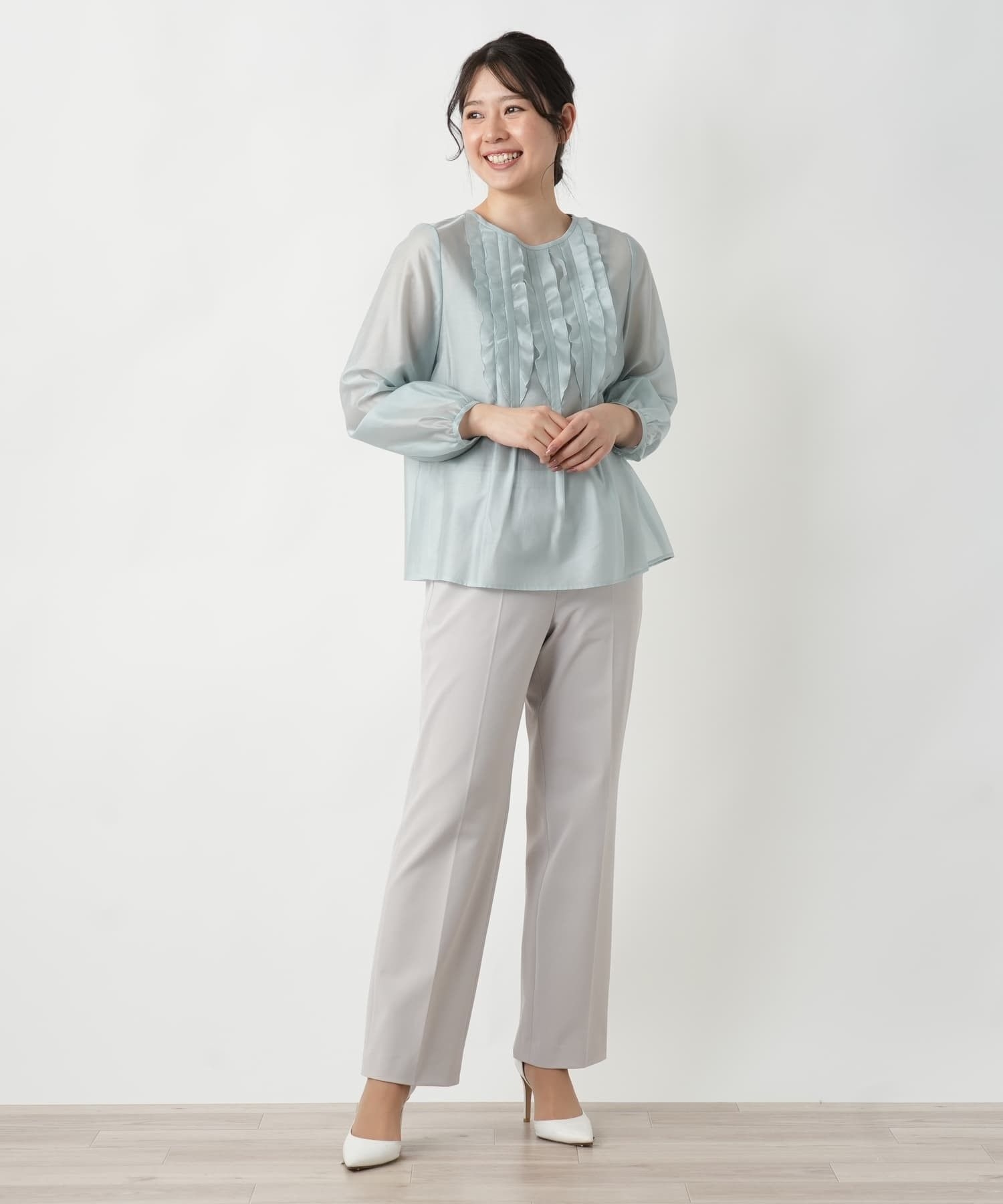 フリルブラウス|ブールジュ | レリアン公式オンラインストア