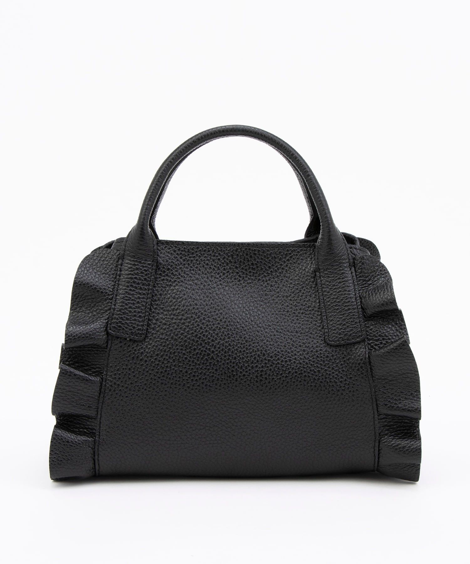 レザーフリルデザインハンドバッグ【RIPANI】|ネミカ | レリアン公式